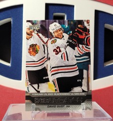 David Gust 2023-24 - Debut Dates Upper Deck Serie 1